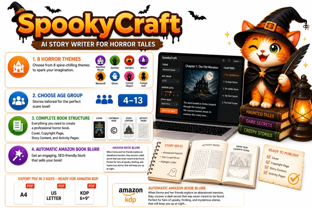 SpookyCraft — AI Horror Story Writer