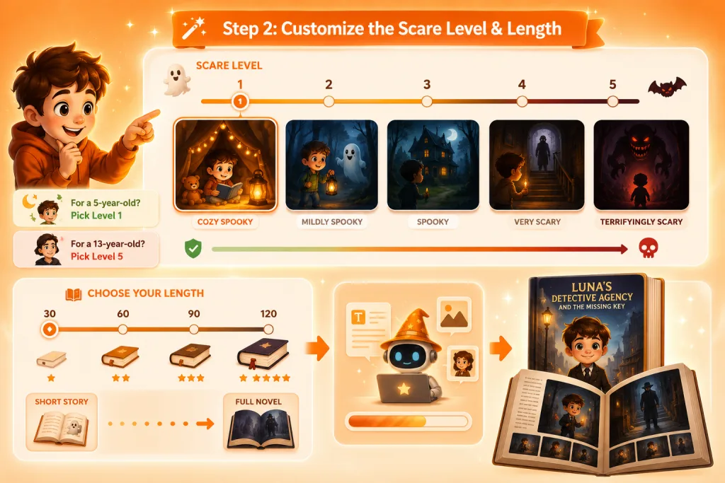 Step 2: Customize scare level