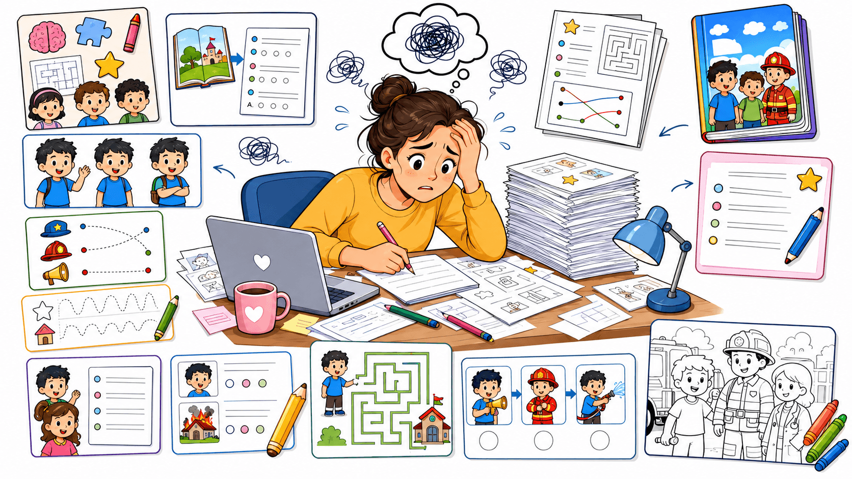 The problem with building an activity pack by hand