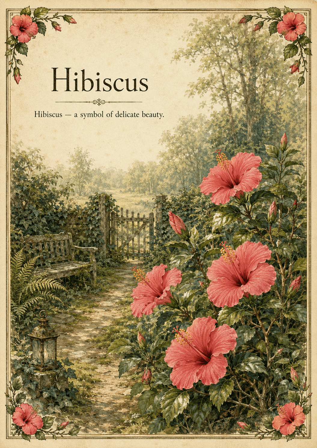 Hibiscus cottage garden page