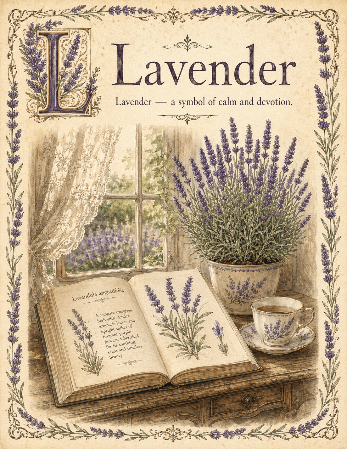 Flower page sample