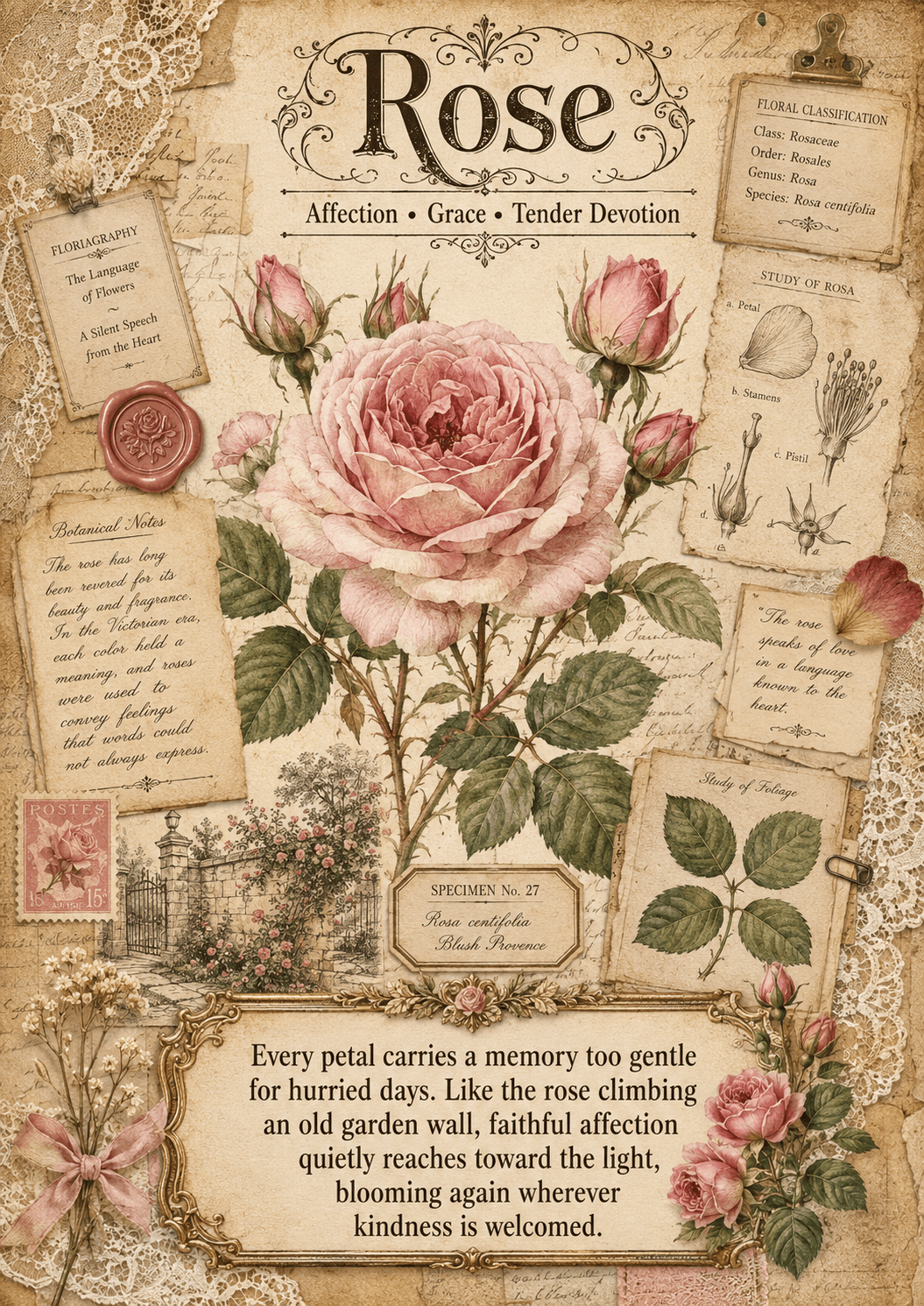 Flower page sample