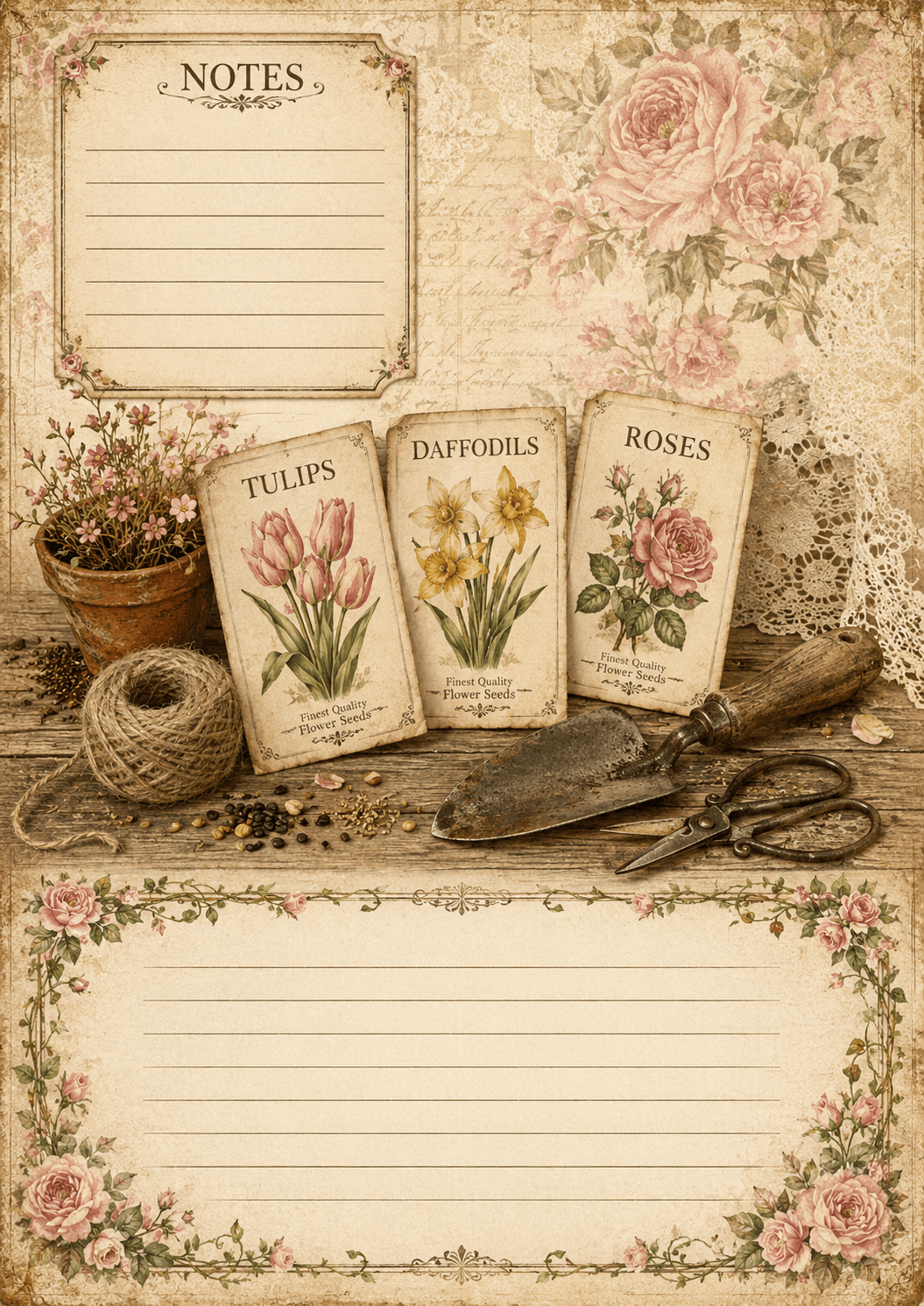 Flower page sample