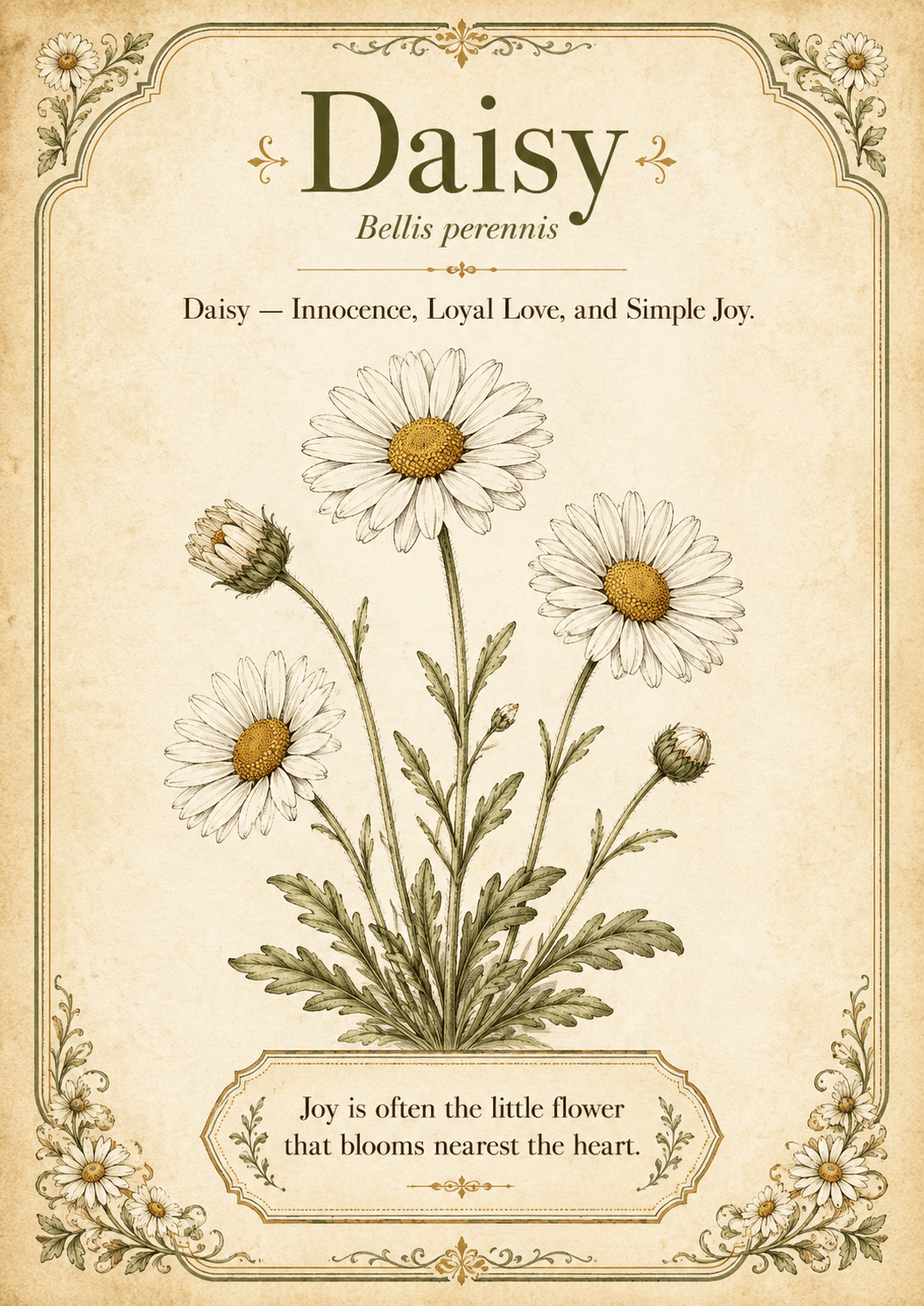 Flower artwork sample