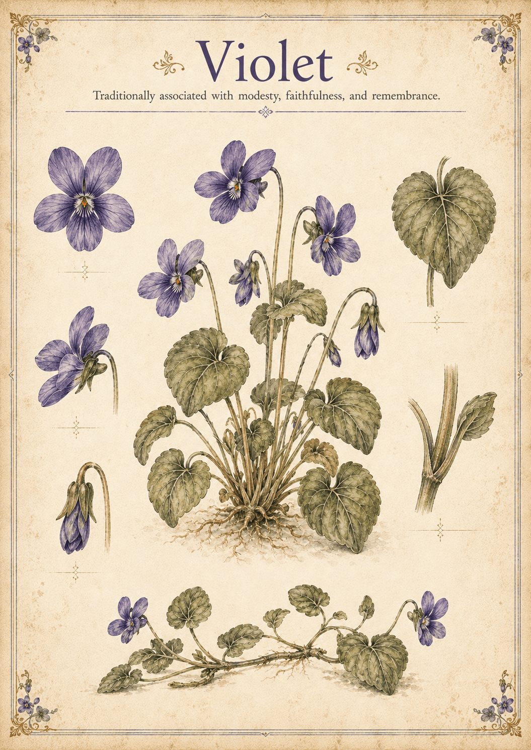 Flower Language collection page sample