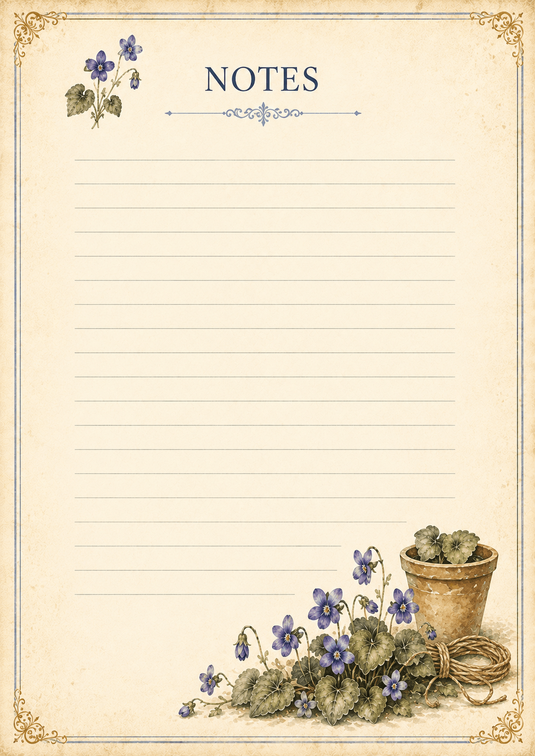 Flower Language collection page sample