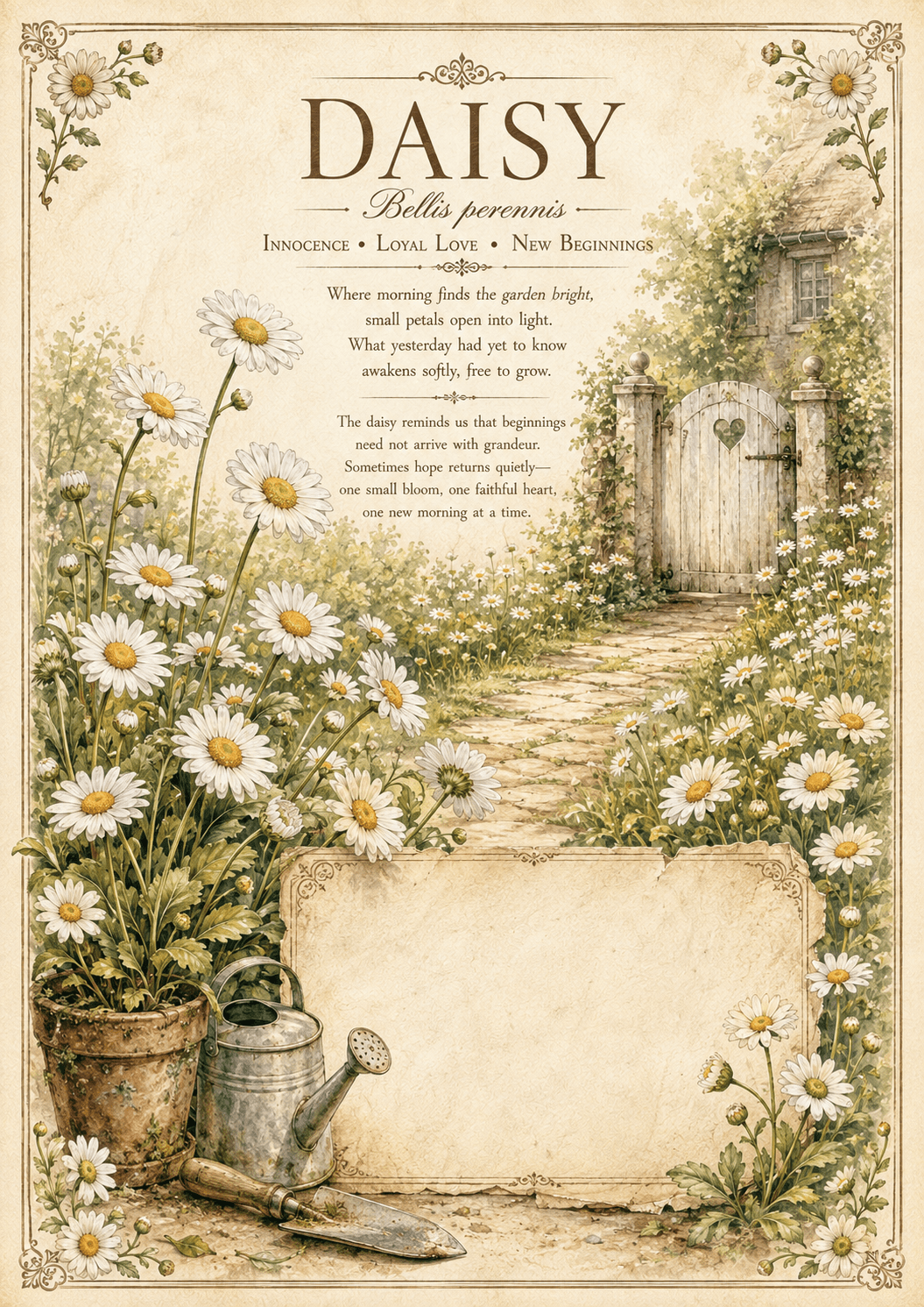 Flower Language collection page sample