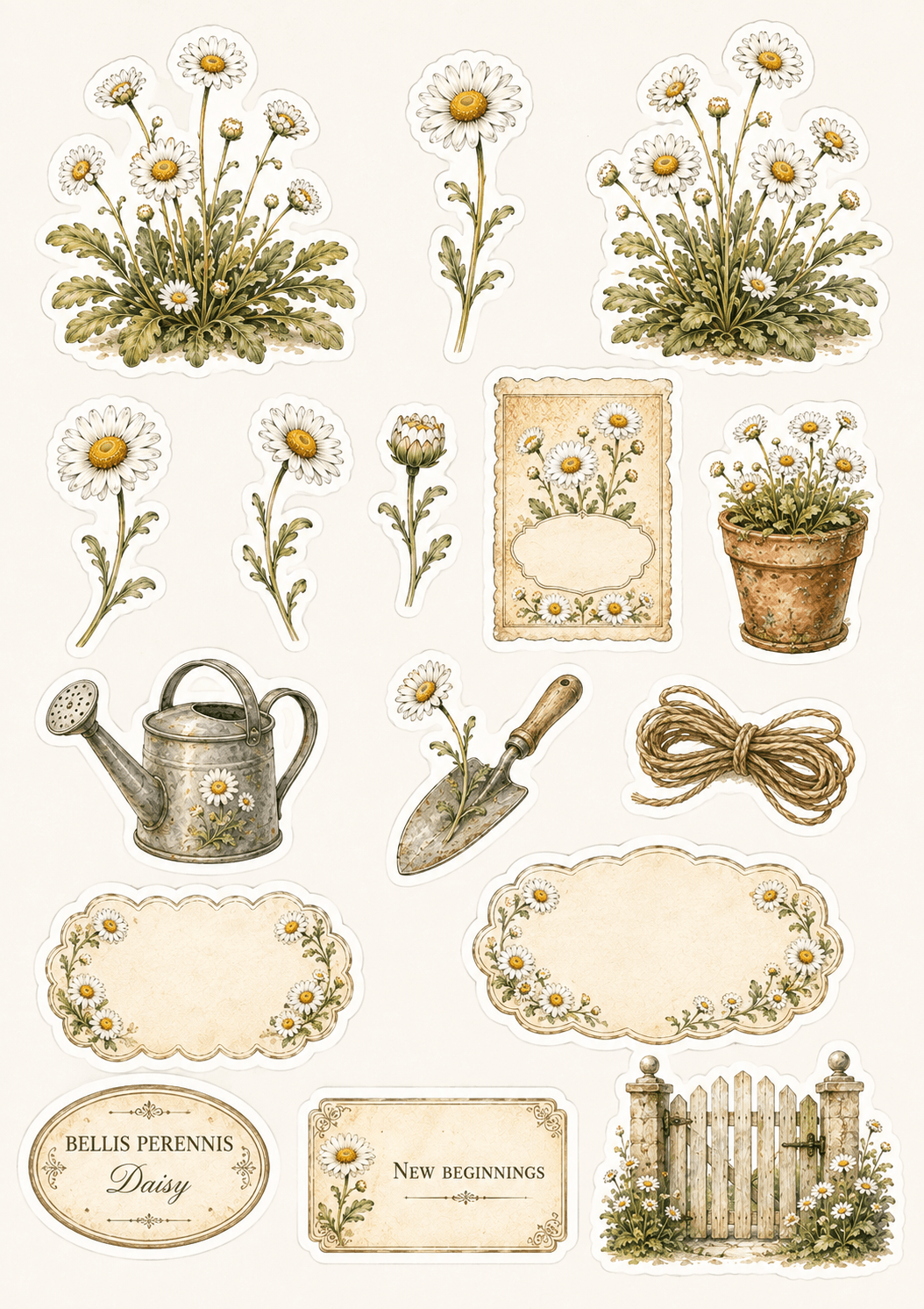 Flower Language collection page sample